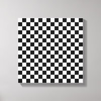 12" x 12", .75", Checkerboard 16x16 Canvas