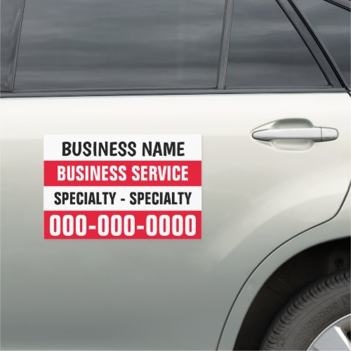 12 x 18 Create Your Own Small Business Car Magnet