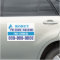 12" X 18" Professional Pressure Washing Car Magnet