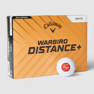 12 x Custom Logo Photo Callaway Warbird Golf Balls