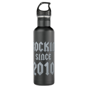 12 Year Old Classic Rock 2010 12th Birthday  Stainless Steel Water Bottle