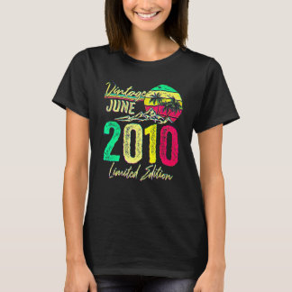 12 Year Old Vintage June 2010 12th Birthday T-Shirt