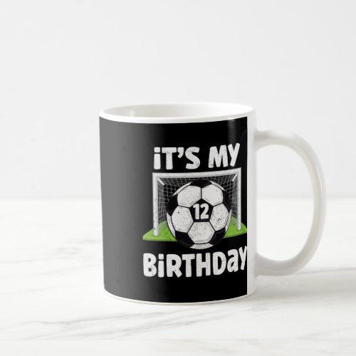 12 Years Old Soccer 12th Birthday Player Kids B-da Coffee Mug