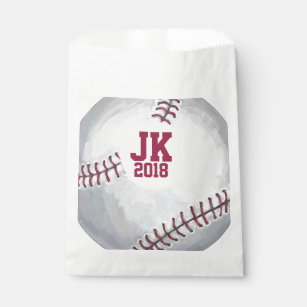 12of12 Baseball Custom Favor Bag