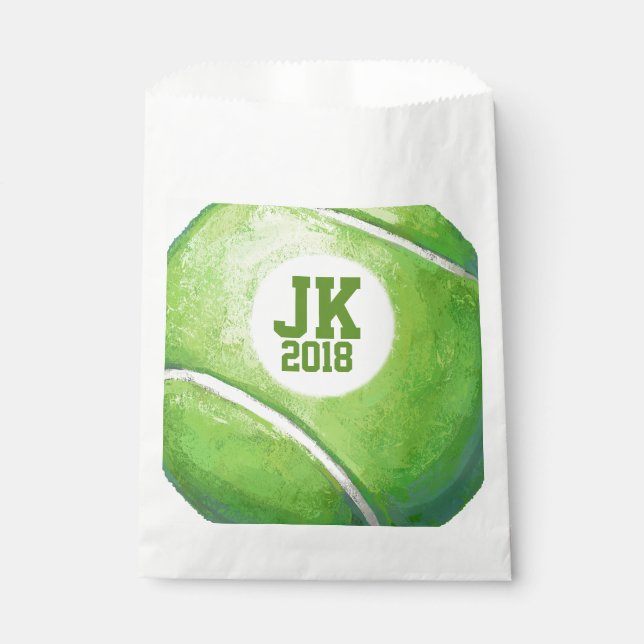 12of12 Tennis Ball Custom Favor Bag (Front)
