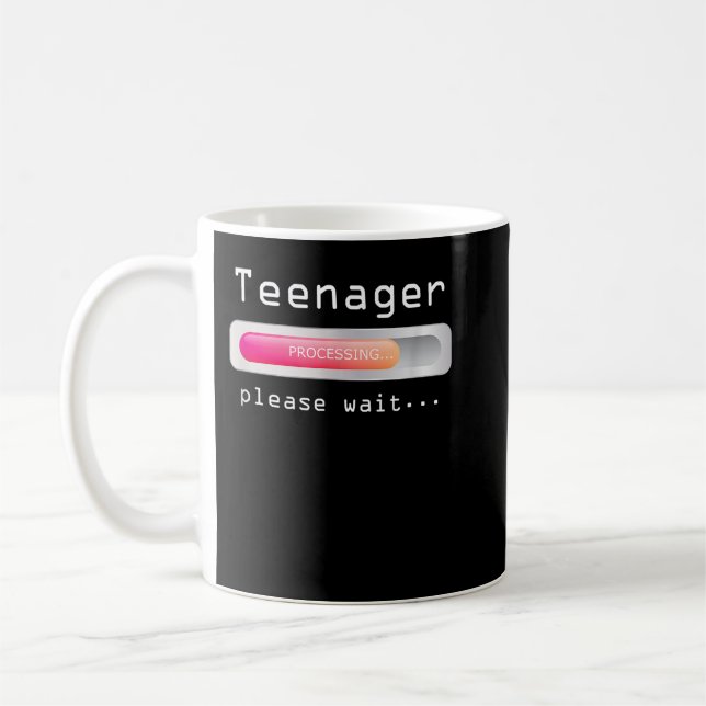 12th birthday bday gifts for 12 year old girl boy  coffee mug (Left)