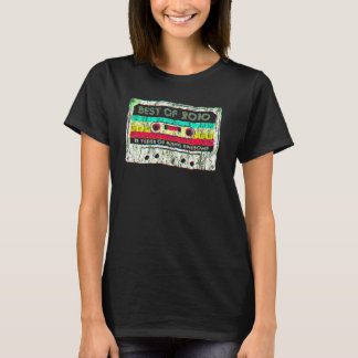 12th Birthday Best Of 2010 12 Years Old Cassette T-Shirt