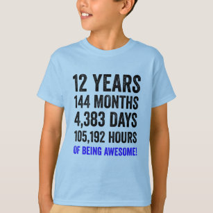 Ramkoers Betekenis uit 12th Birthday T-Shirts & T-Shirt Designs | Zazzle