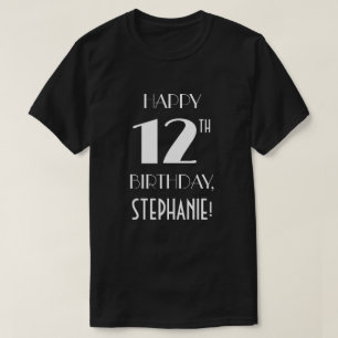 12th Birthday Party - Art Deco Inspired Look Shirt