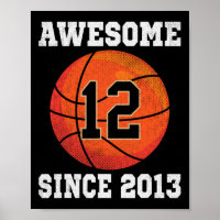 12th Birthday Sketll Lover 12 Years Old Vintage Sp