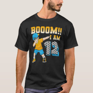12th Birthday Soccer Themed Birthday Party 12 Year T-Shirt