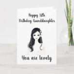 ***12th BIRTHDAY*** TO OUR "LOVELY GRANDDAUGHTER" Card<br><div class="desc">YOUR **LOVELY GRANDDAUGHTER** WILL BE SO HAPPY TO RECEIVE THIS CARD FROM "YOU" on THAT ALL IMPORTANT *****12th**** BIRTHDAY AND WILL CHERISH IT FOR-EVER I AM SURE!  REMEMBER THOUGH,  YOU CAN "CHANGE THE AGE" IN A MATTER OF SECONDS IF NEEDED :)</div>