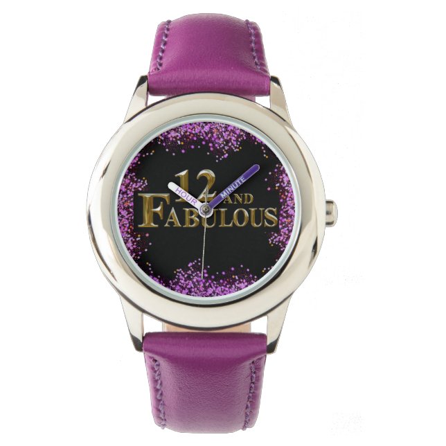 12th  Birthday  Watch (Front)
