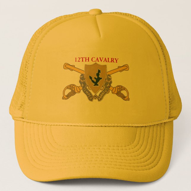 12TH CAVALRY HAT (Front)