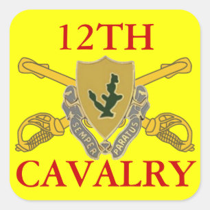 12TH CAVALRY STICKERS