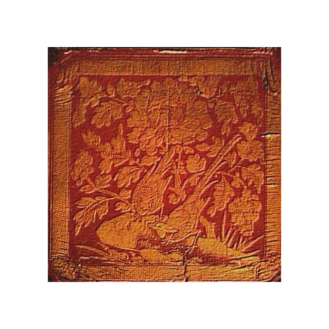 "12th Century Red Lacquer Chinese" Wood Wall Art (Front)