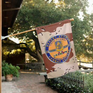 12th Combat Aviation Brigade Desert Storm Veteran House Flag