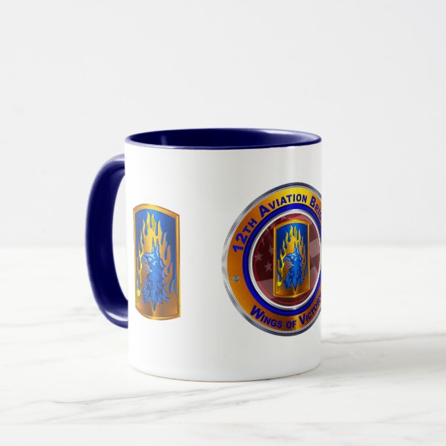 12th Combat Aviation Brigade Mug (Front Left)