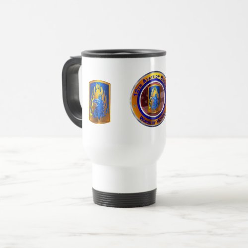 12th Combat Aviation Brigade Travel Mug