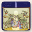12th Day of Christmas (12 Drummers) Coaster