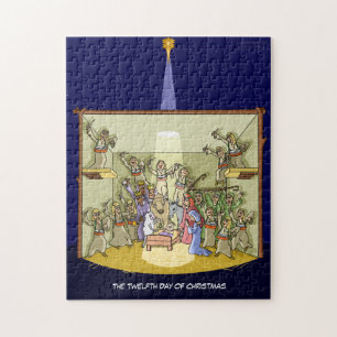 12th Day of Christmas (12 Drummers) Jigsaw Puzzle