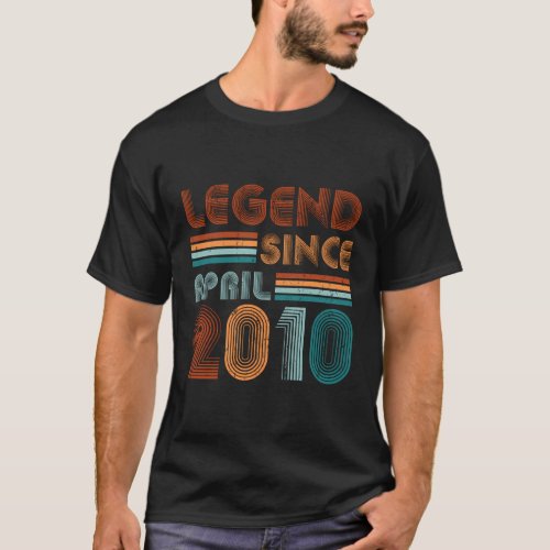 12Th For 12 Legend Since April 2010 T_Shirt