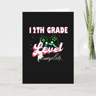 12th Grade Graduation Gamer Graduation Card