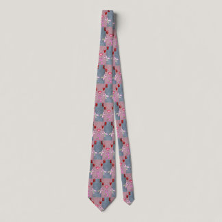 12th Quote; Love Wording & Breast Cancer Awareness Neck Tie