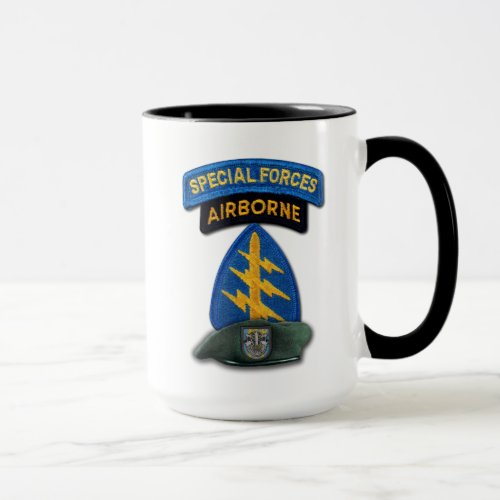 12th Special Forces Group Green Berets SF SFG Vet Mug