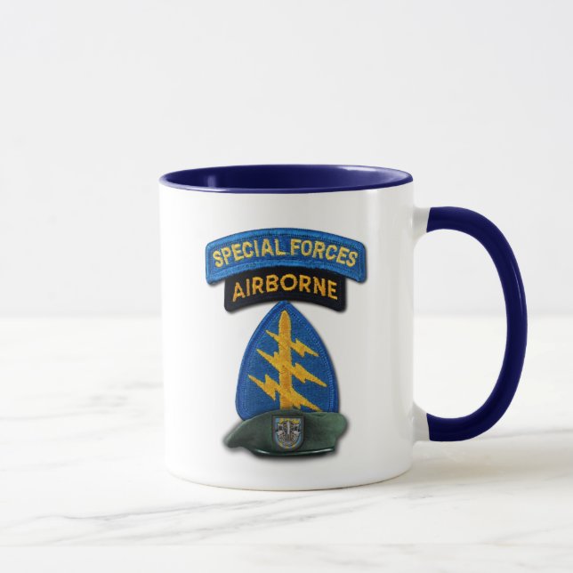12th Special Forces Group Green Berets SF SFG Vet Mug (Right)