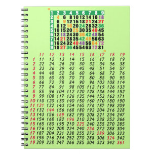 12x12 matrix notebook