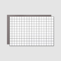 12x18 Magnetic Gridmap Car Magnet