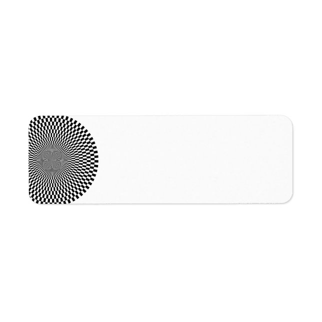 1309144895_Vector BLACK WHITE OPTICAL ILLUSIONS Label (Front)
