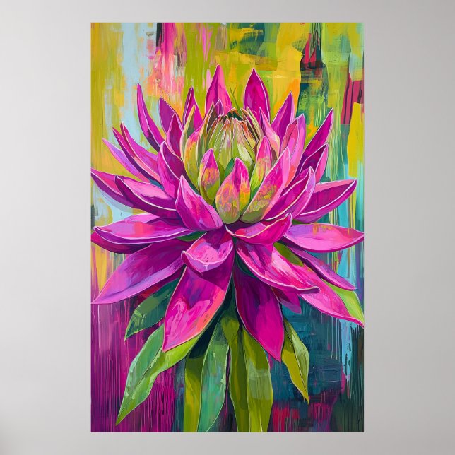 1310 Floral Poster (Front)