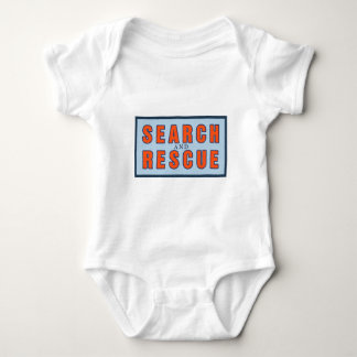 13119 SEARCH AND RESCUE OCEAN FOREST WORK VOLUNTEE BABY BODYSUIT