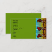 1312743176_Vector_Clipart Hawaiian Tiki men Business Card (Front/Back)