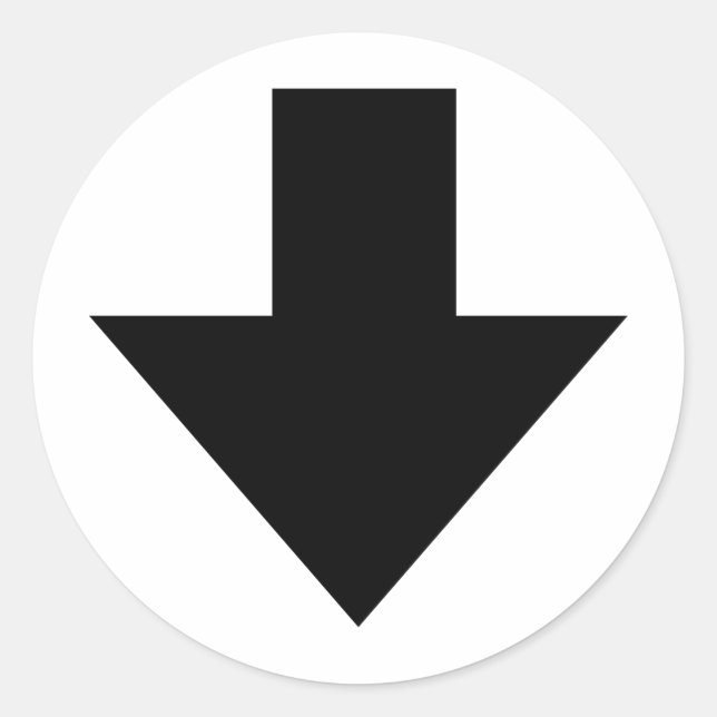 1313159889_Vector_Clipart Classic Round Sticker (Front)