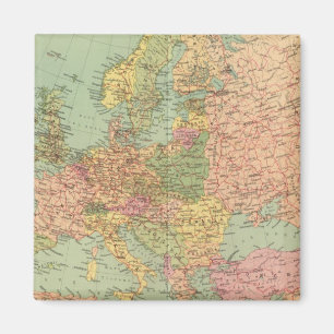 1314 Political Europe Magnet