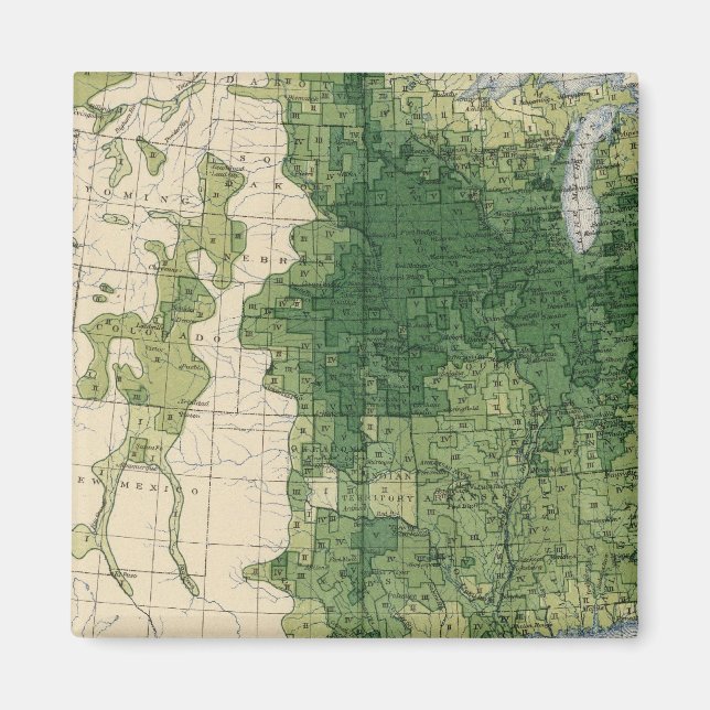 132 Improved land 1900 Magnet (Front)