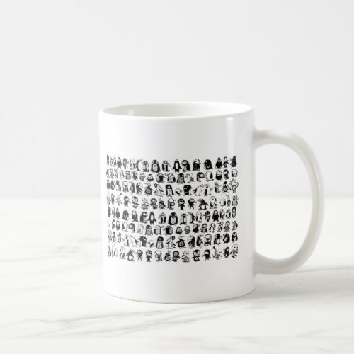 132 Penguins Coffee Mug