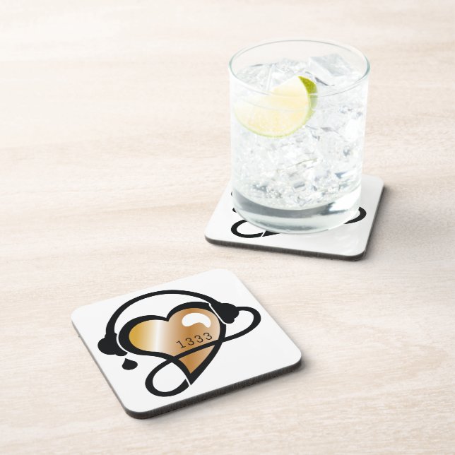1333 Productions Icon Beverage Coaster (Right Side)