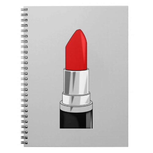 13479 RED LIPSTICK MAKEUP BEAUTY FASHION STYLE SAL NOTEBOOK