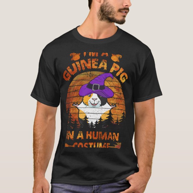 134 Guinea Pig Costumes For Humans T-Shirt (Front)