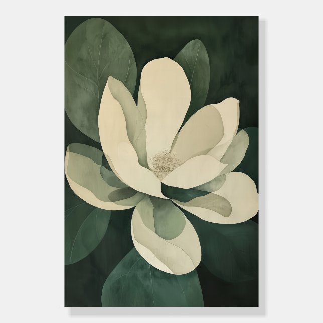 1364 Floral, Majestic Brilliance Foam Board (Front)