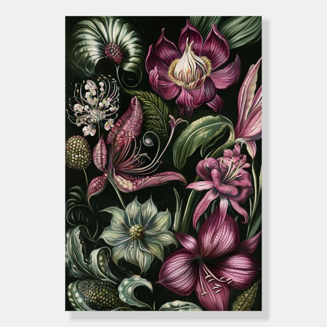 1365 Floral, Soft Sophistication Foam Board (Front)