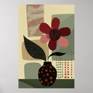 1379 Floral Poster