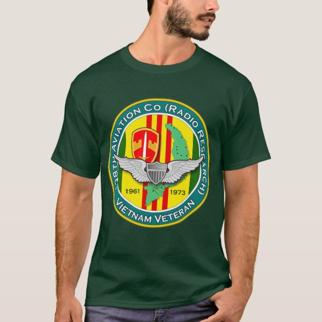 138th Avn Co RR 3 - ASA Vietnam T-Shirt (Front)