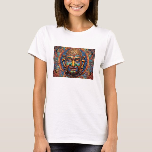 139 Nirvana Raina Dzogchen - Buddhist T-Shirt (Front)