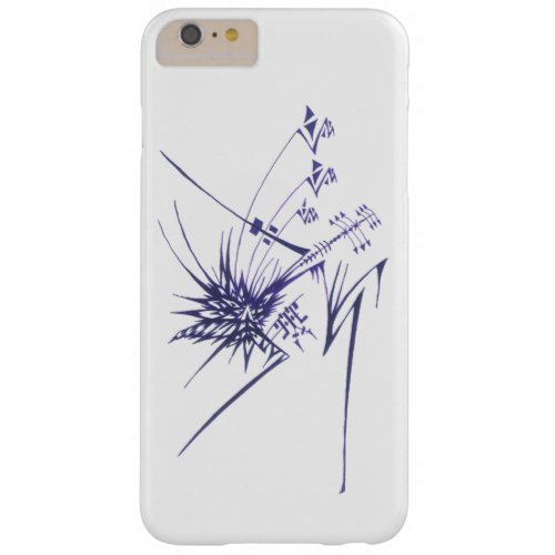 139 Unique Colorful Abstract Tattoo Art Barely There iPhone 6 Plus Case