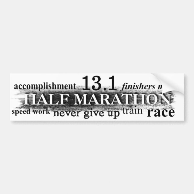 13.1 bumper sticker by Vetro Jewelry & Designs (Front)